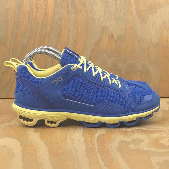 On Running Shoes - On Cloud 'CloudRunner' Swiss Running Blue / Yellow
